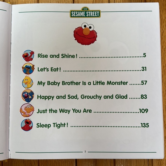 Sesame Steet Elmo & Friends storybook treasury - Picture 5 of 15